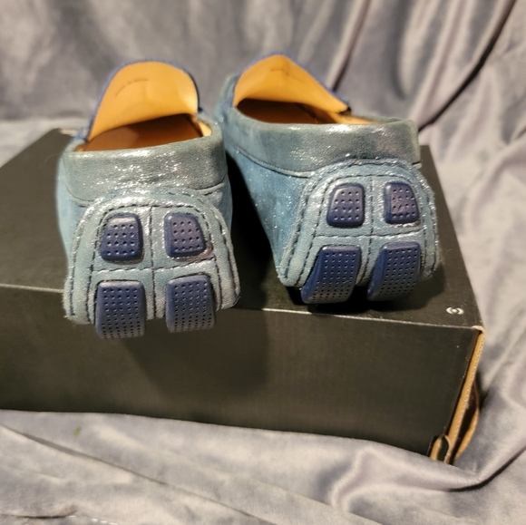 Cole Haan Metallic Loafers - Picture 4 of 5